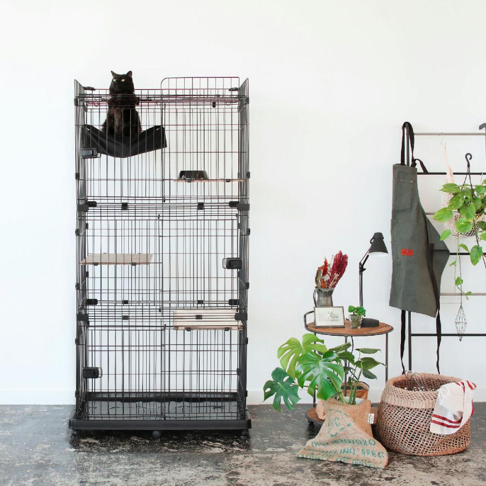 あけみ RFC-904 多段式キャットケージ 楽天市場】アイリスオーヤマ 猫