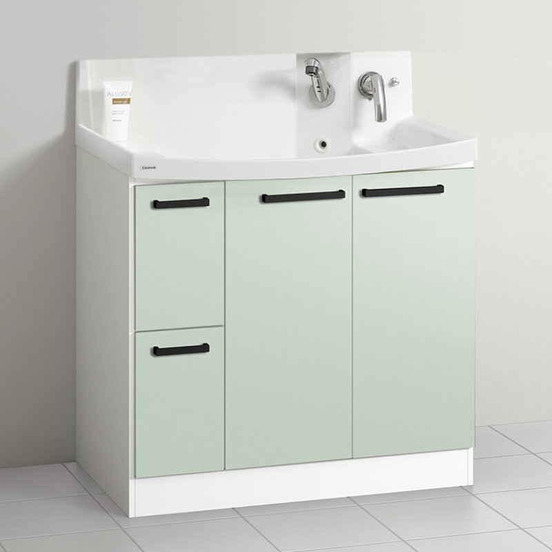 クリナップ 洗面台 ファンシオ 間口900mm 高さ850mm 引出し