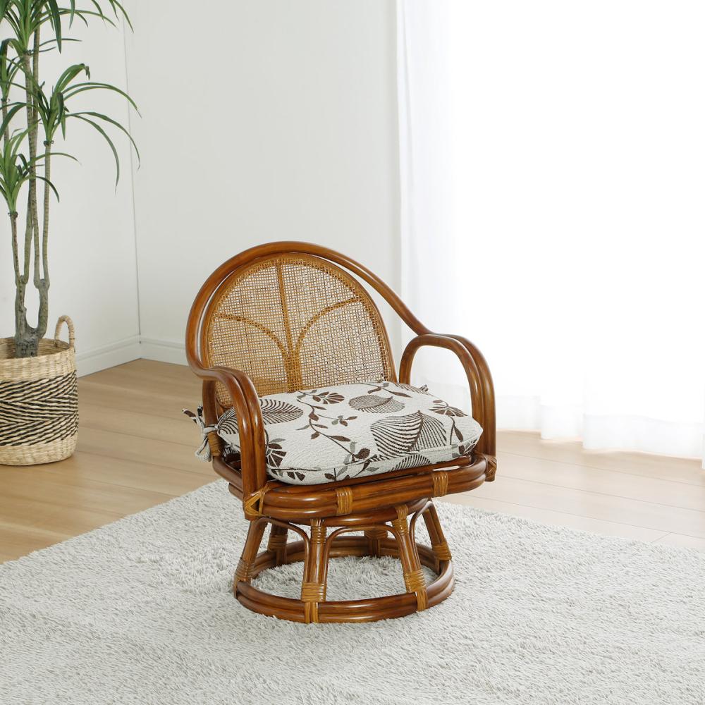 アテーナライフ ラタン回転チェア ミドル SPZ－11－17VN の