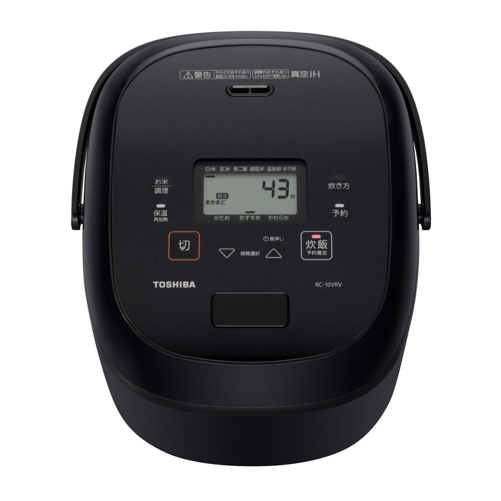 東芝 真空IHジャー炊飯器 炎匠炊き 5．5合炊き グランブラック