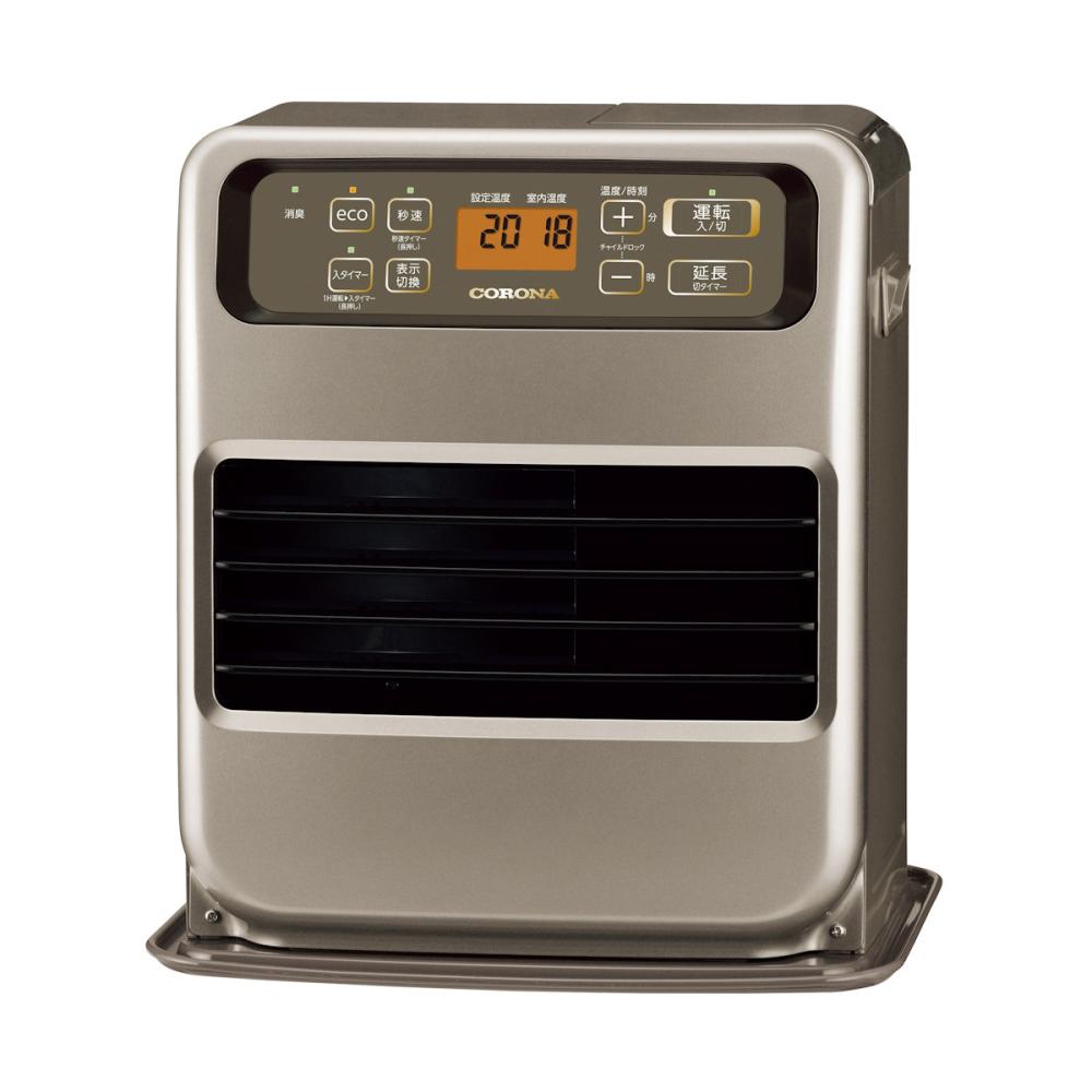 コロナ 石油ファンヒーター 木造10畳 グランシルバー FH
