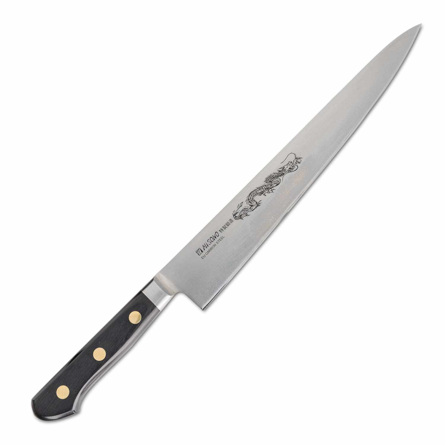 Misono Swedish Carbon Steel Sujihiki 9.4