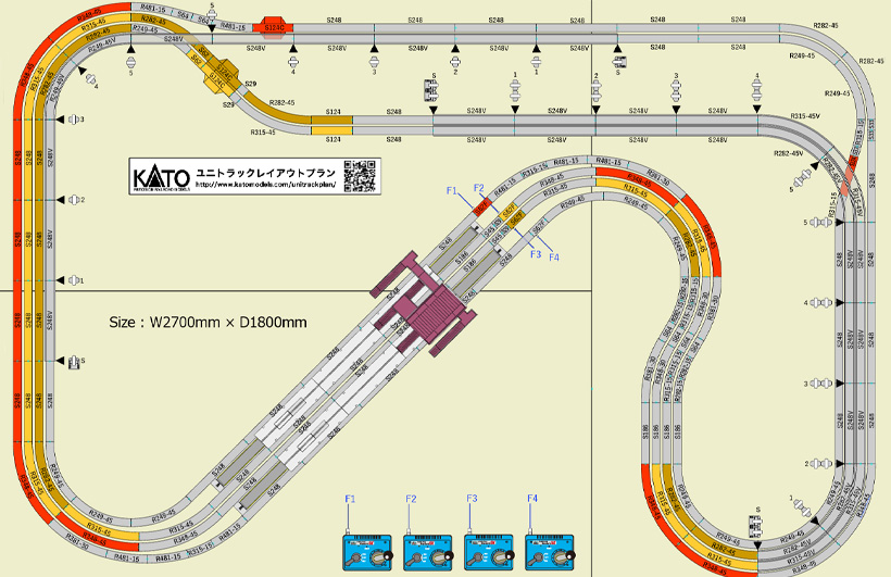 KATO鉄道模型ホームページ | ユニトラック レイアウトプラン特集
