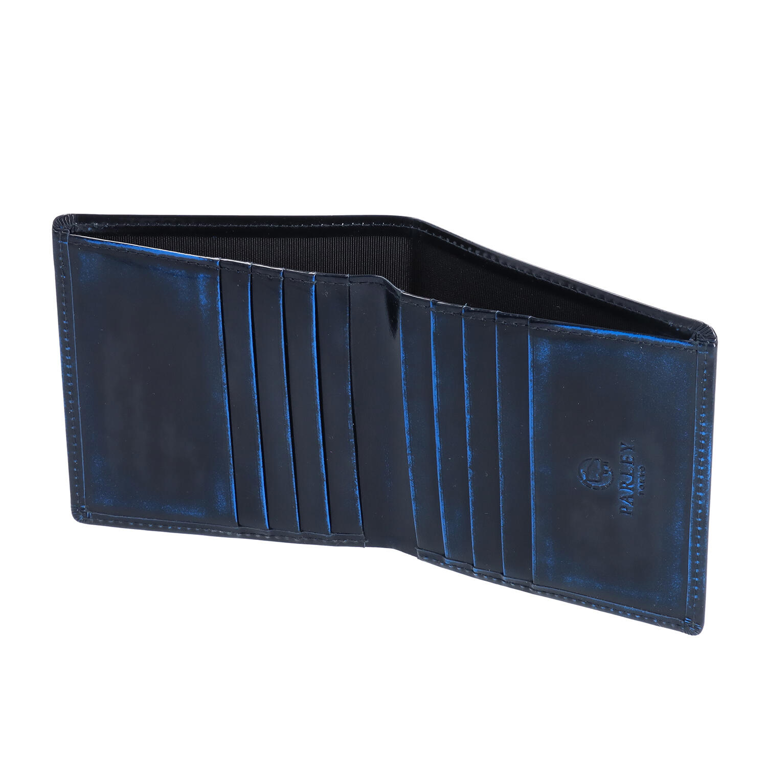 グラデーション 2つ折り財布 小銭入れ無し | 株式会社 パーリィー