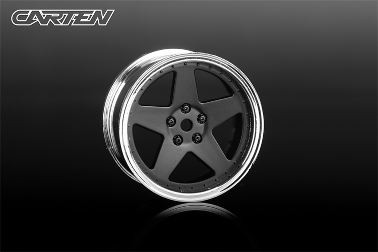 オフセット可変ホイール 5スポーク 黒