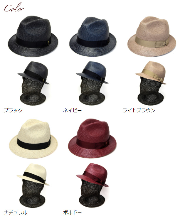 イタリア Borsalino(ボルサリーノ) パナマ中折れ帽 141089 Trilby