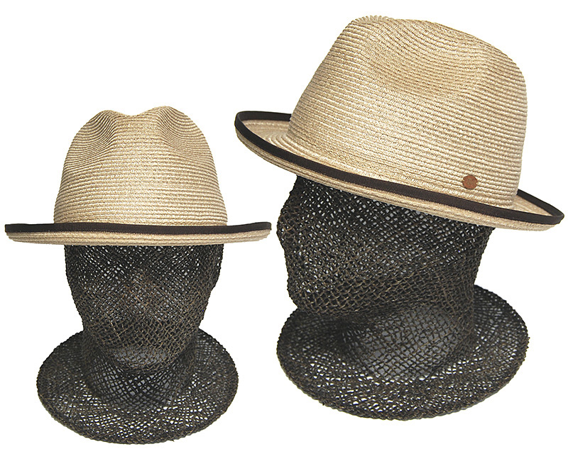 Nol(ノル) アバカブレード中折れ帽 Abaca Sanada Hat メンズ ユニ