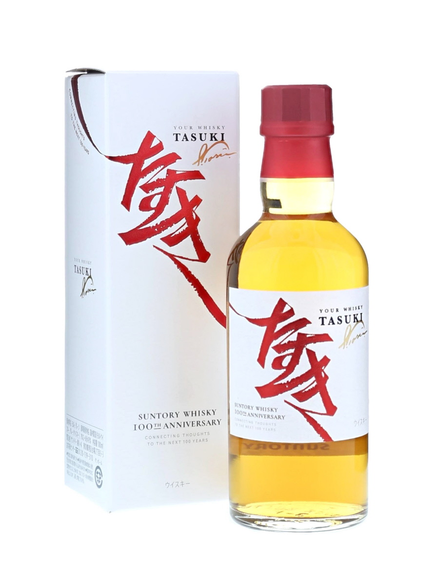 サントリー 100周年記念 たすき 180ml / 43% - 歌舞伎ウイスキー 日本