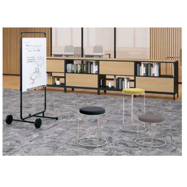 コクヨ(KOKUYO) ミーティングチェア CK-750シリーズ スツール ハイ