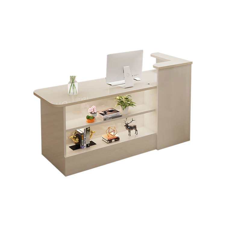 受付カウンター レジカウンター カウンター 受付台 高級感 ロック付き