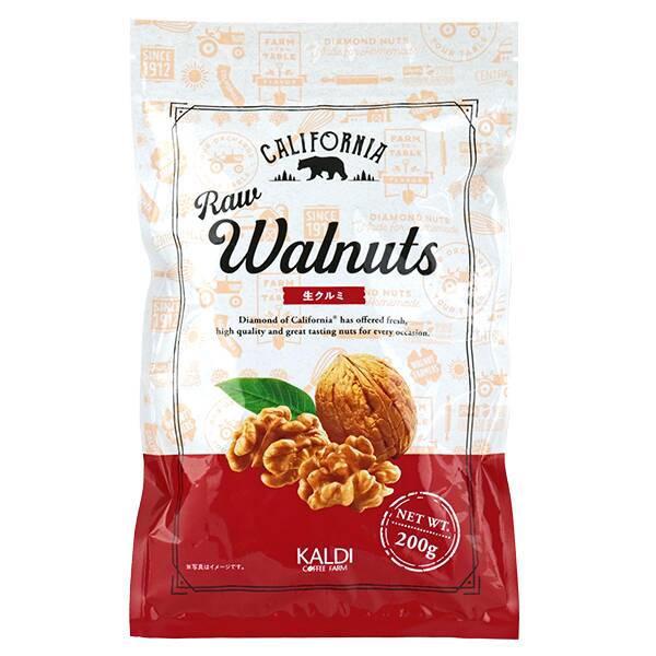 生クルミ（ダイヤモンド） 200g - カルディコーヒーファーム