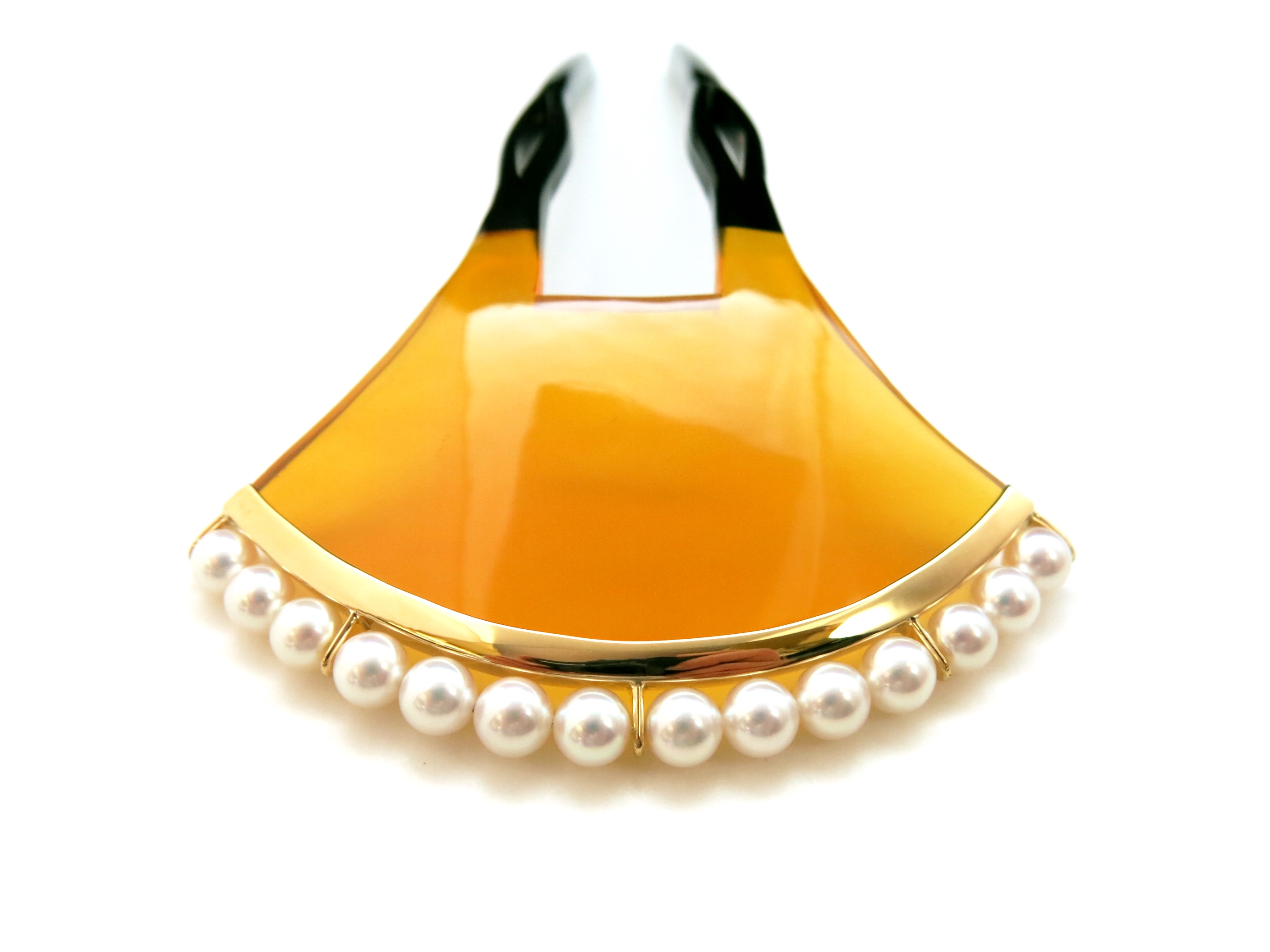 大変希少で贅沢な白べっ甲かんざし2018・3種｜結婚式、色留袖