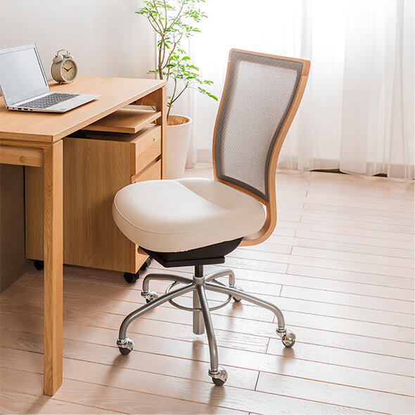 むぅ様専用KARIMOKU レトロ アンティク デスク＆椅子、木製、2点セット