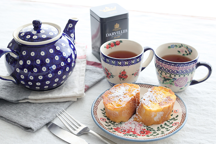 ティーポット・ポーリッシュポタリー(ポーランド食器)