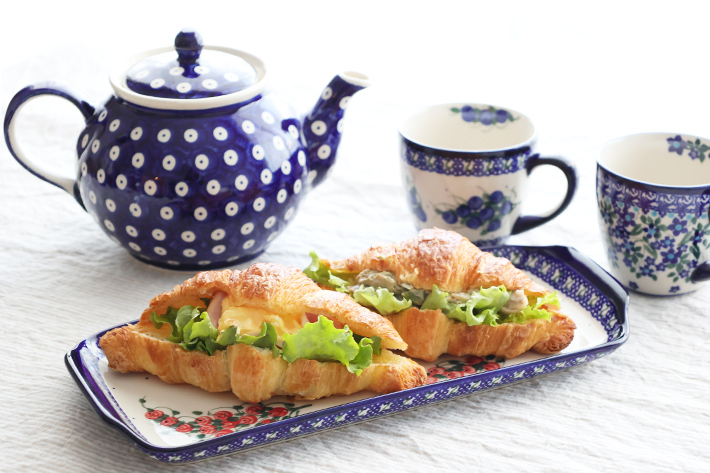 ティーポット・ポーリッシュポタリー(ポーランド食器)