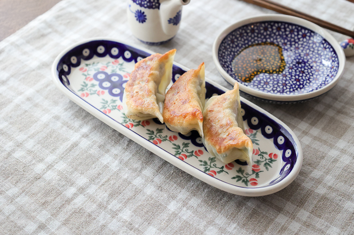 オーバルプレート・ポーリッシュポタリー(ポーランド食器)