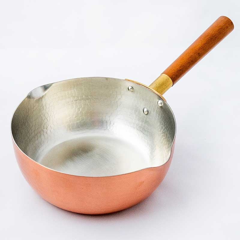 打ち出し さわり鍋 銅鍋 和菓子ジャムやあんこ鍋 打ち出し銅さわり鍋 1