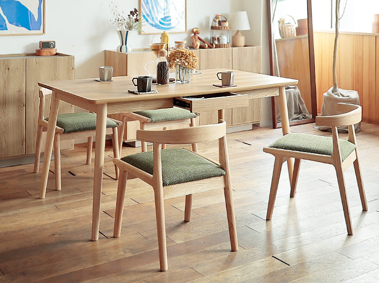 ダイニング5点セット Henry（ヘンリー）｜北欧・ヴィンテージ