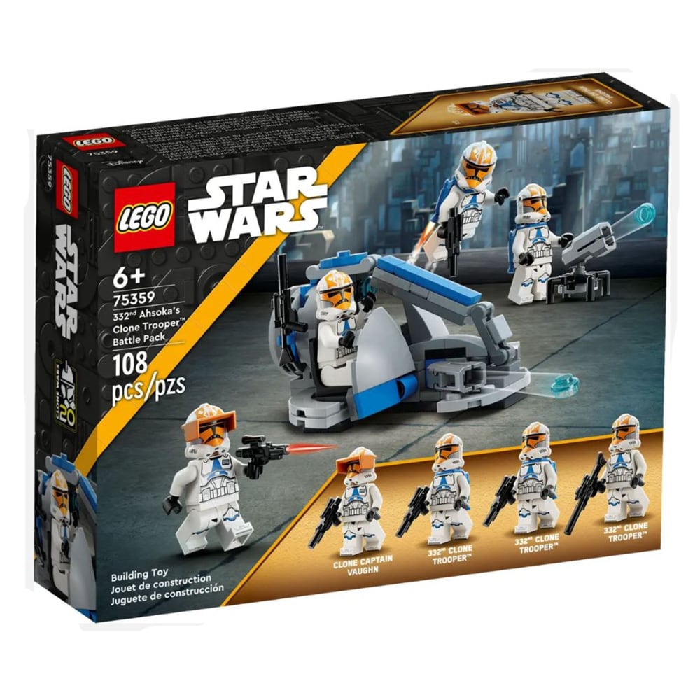 LEGO® Star Wars™ 332nd Ahsoka's Clone Trooper Battle Pack Building