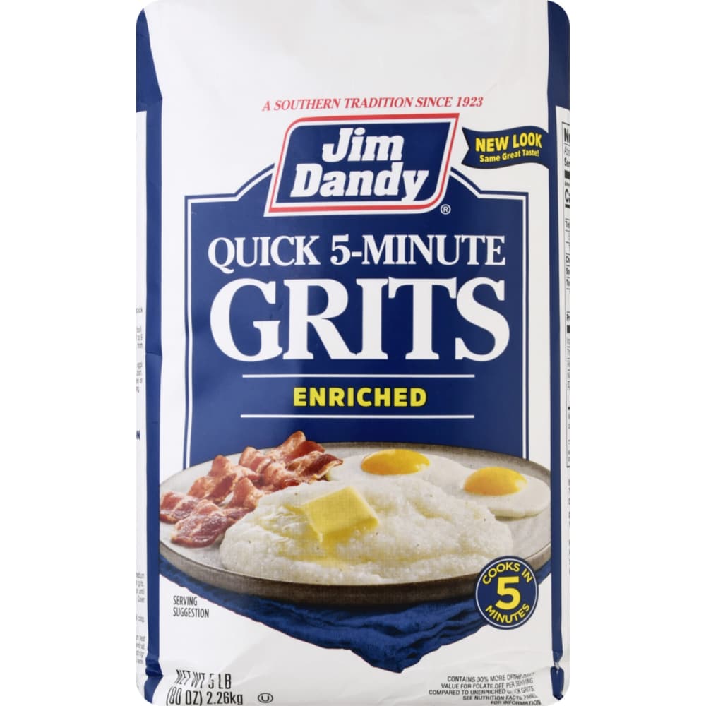 Jim Dandy Quick Grits, 5 lb Bag (80 oz), 5 lb - City Market