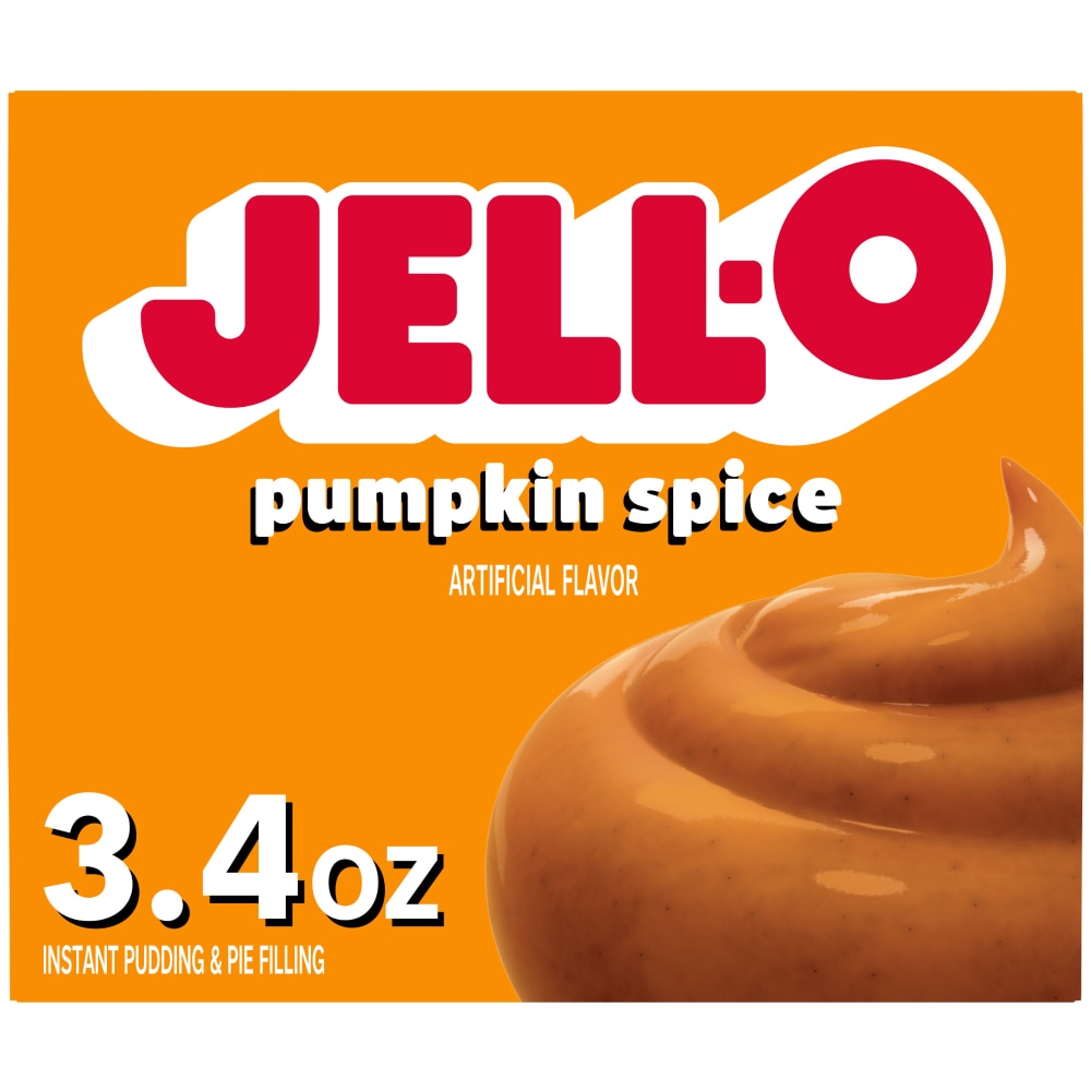 Jell-O Pumpkin Spice Artificially Flavored Instant Pudding & Pie