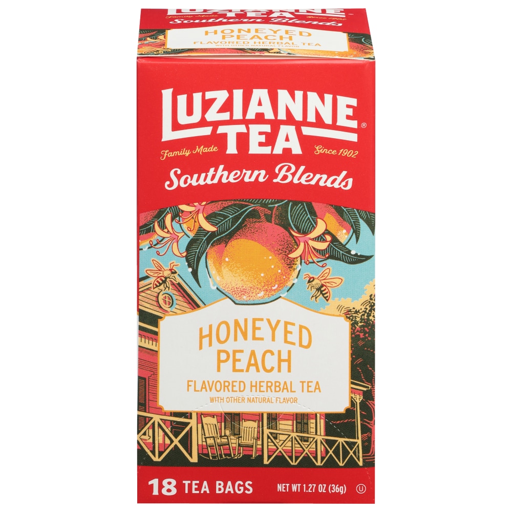 Luzianne® Southern Blends Honeyed Peach Tea Bags, 18 ct - Jay C