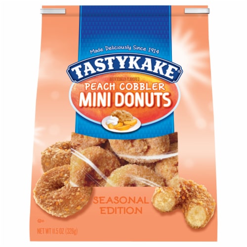 Tastykake® Peach Cobbler Mini Donuts, 11.5 oz - Mariano's