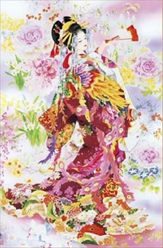 春代 胡蝶蘭 花 其ノ壱 ジグソーパズル1000ピース 春代 胡蝶蘭 花 其ノ