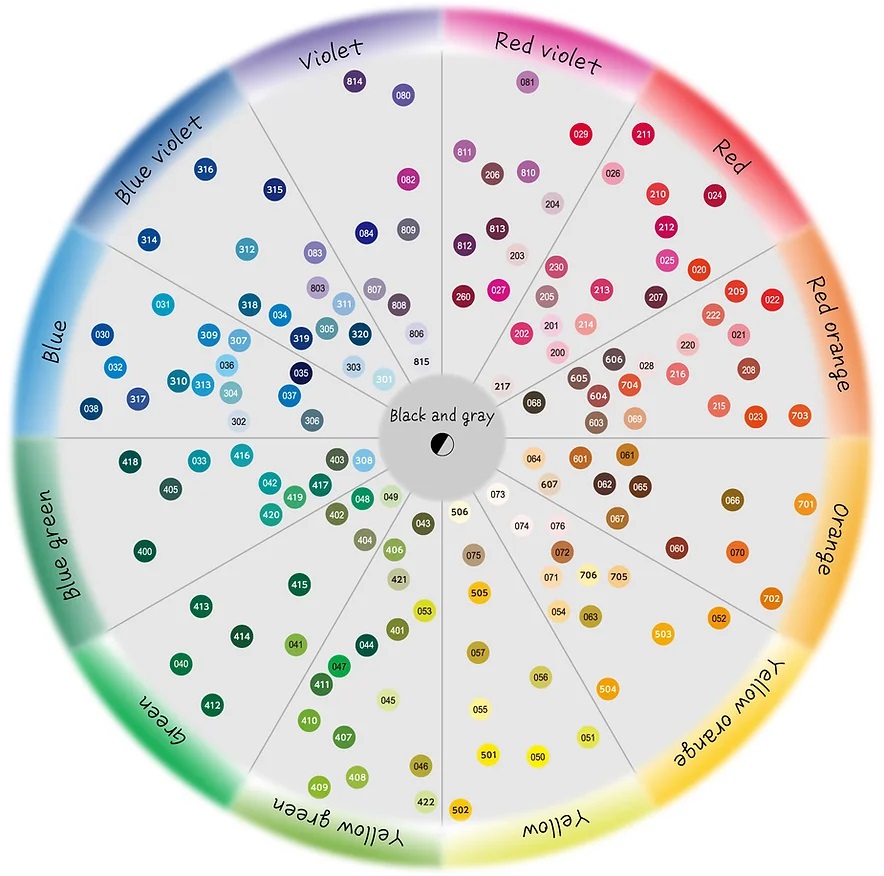 ZIG クリーンカラーリアルブラッシュ180色の揃え方 | Kuretake X