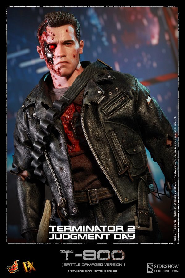 Hot Toys DX 13 Terminator 2 – T-800 Battle Damaged – Hot Toys