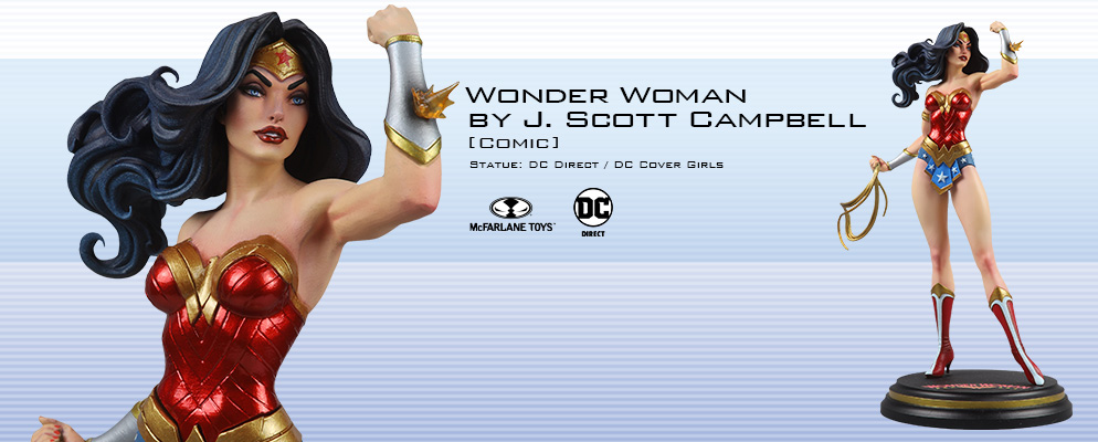 DC』【DCダイレクト】「DCカバーガールズ」ワンダーウーマン by
