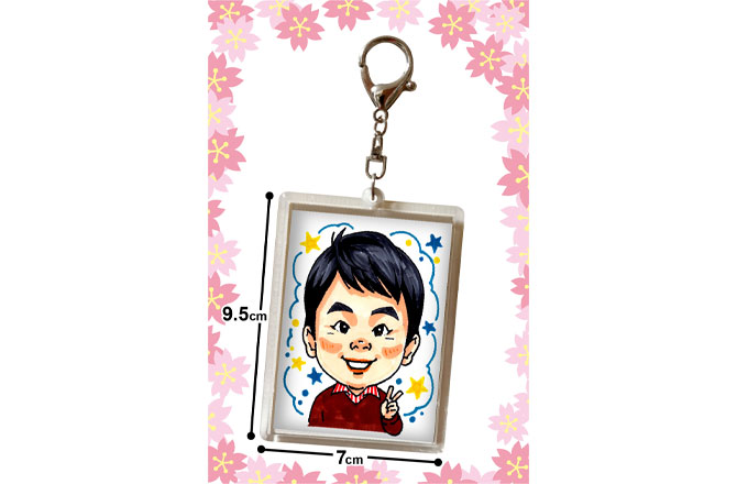 似顔絵キーホルダープレゼント｜イベント紹介｜住宅展示場・モデル
