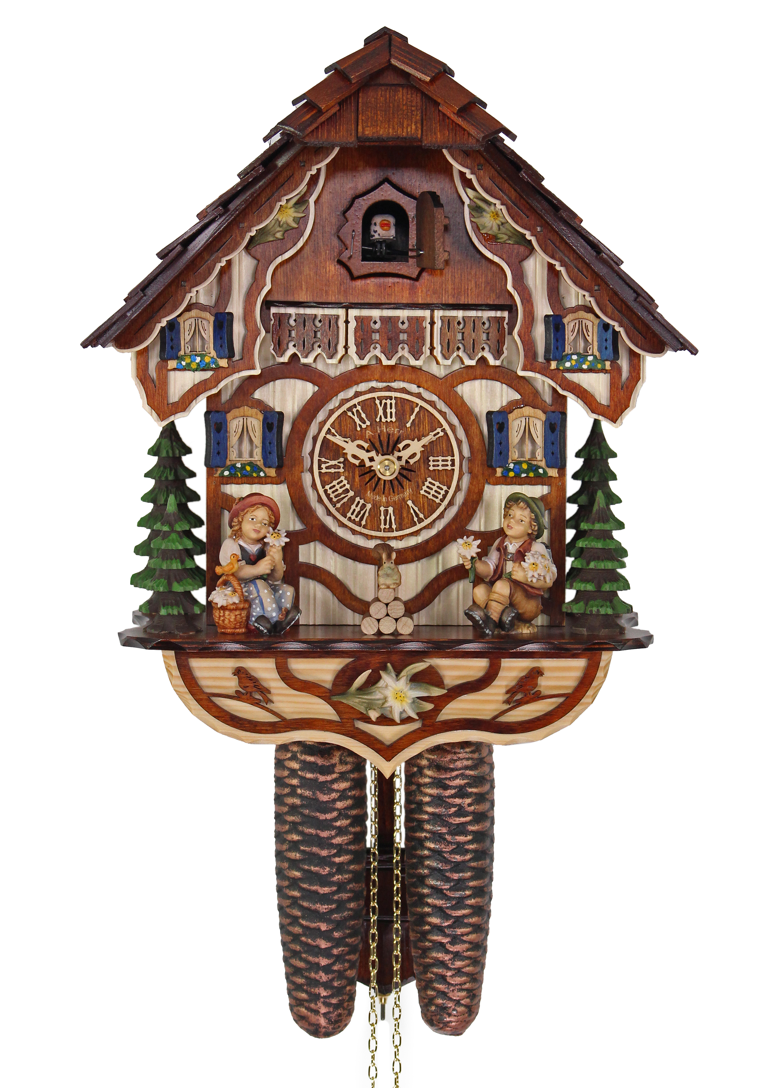 HerrZeit by Adolf Herr Cuckoo Clock - The Edelweiss Vendors - 8