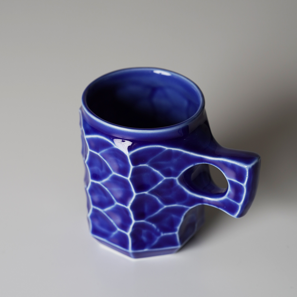 AKIHIRO WOOD WORKS アキヒロウッドワークス jincup ceramics Cobalt L