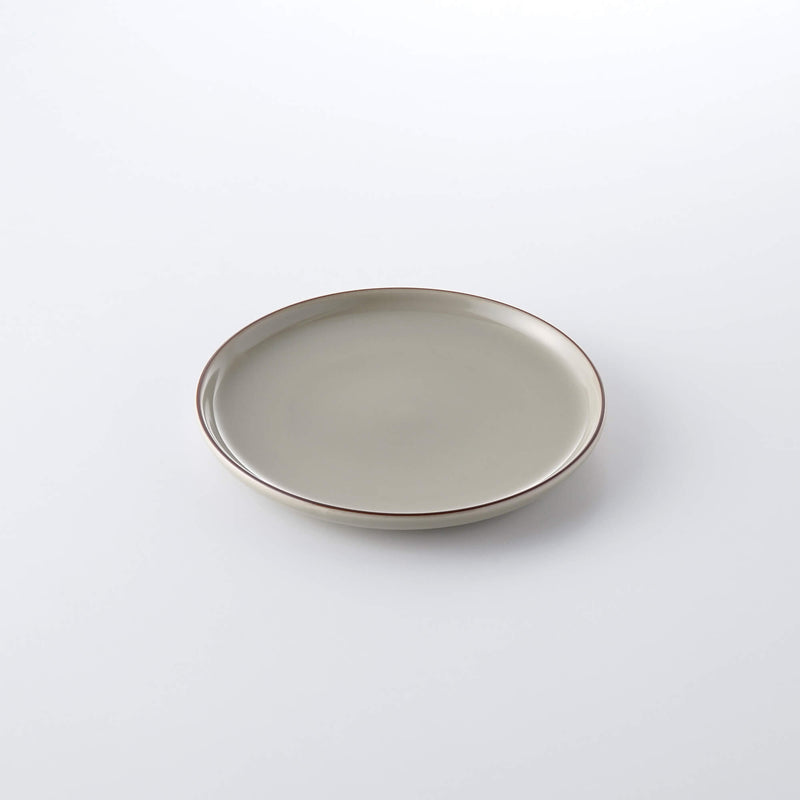 DAYS 18cmプレート サンドグリーンマット | 白山陶器直営オンラインストア