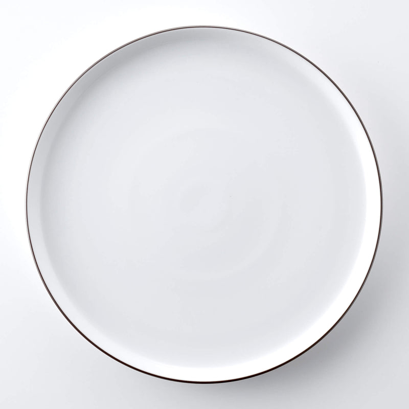 DAYS 31cmプレート 白マット | 白山陶器直営オンラインストア