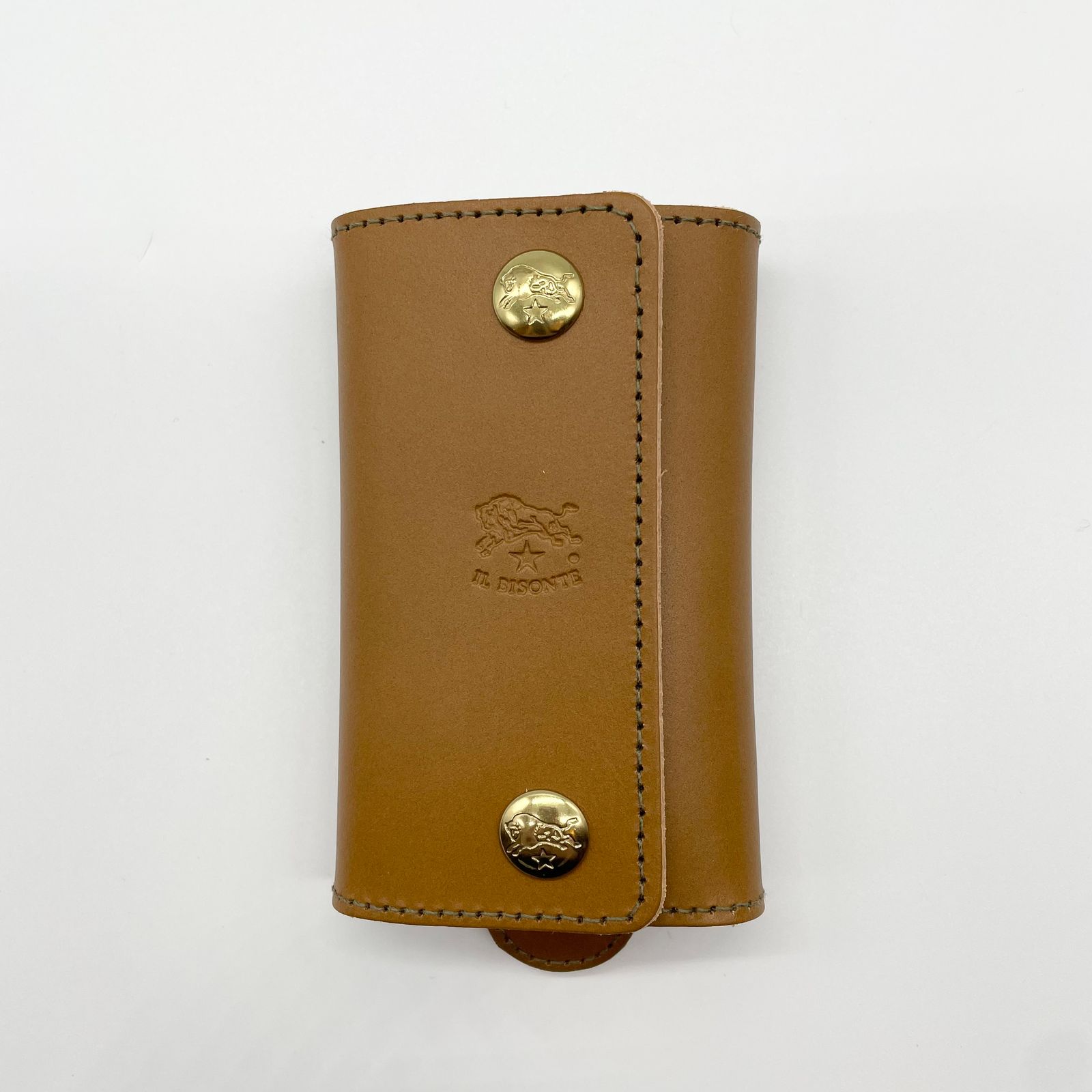 IL BISONTE - キーケース/6連フック/オリーブ | HALLOW's web store