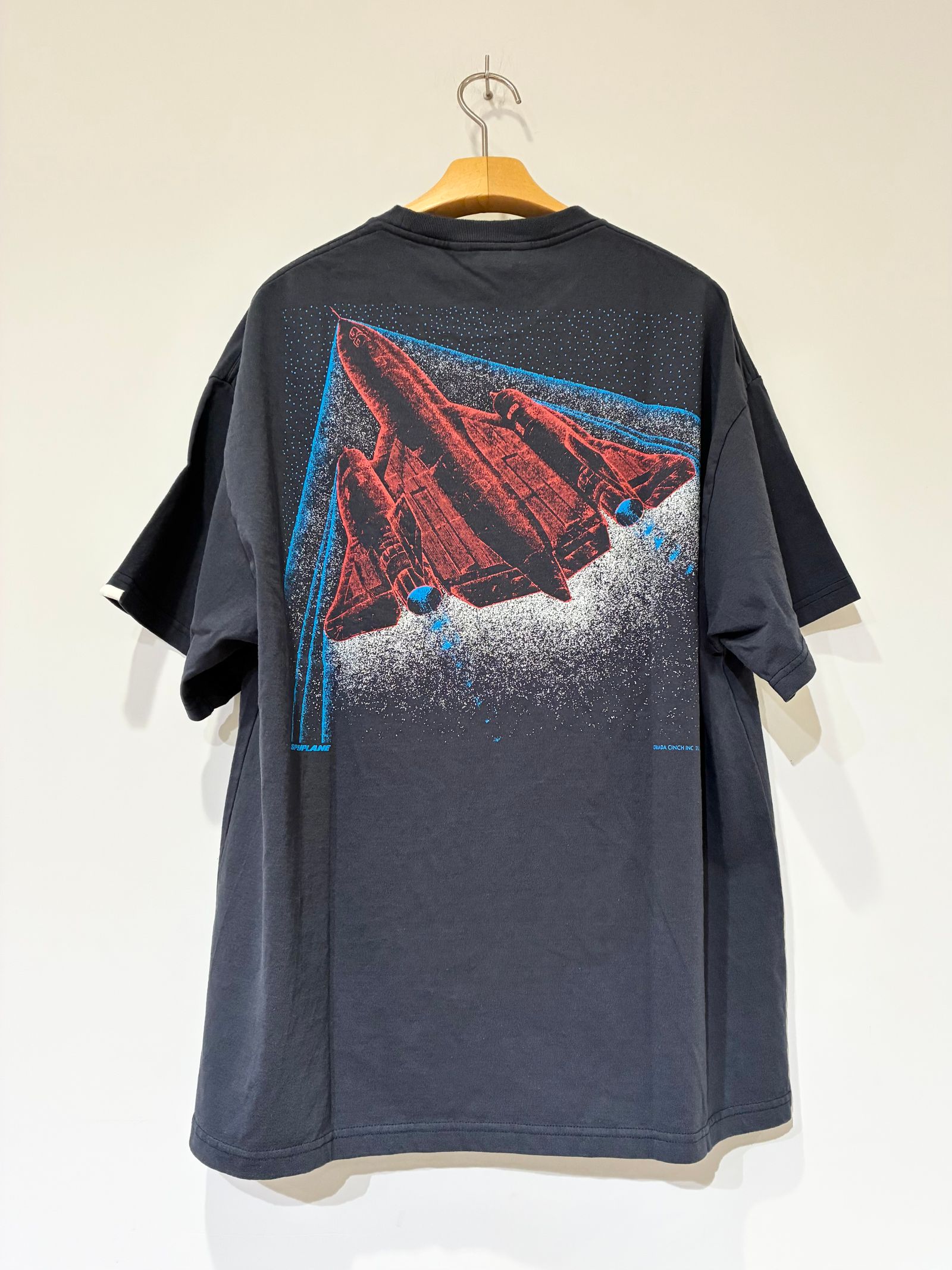 oblada - SPACE TEE / プリントTシャツ / ネイビー | HALLOW's web store