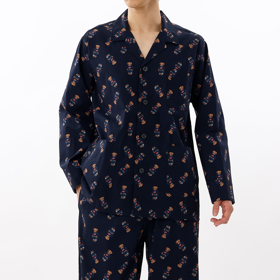 パジャマ コアフラッグセーターベア ネイビー | ポロ ラルフ ローレン