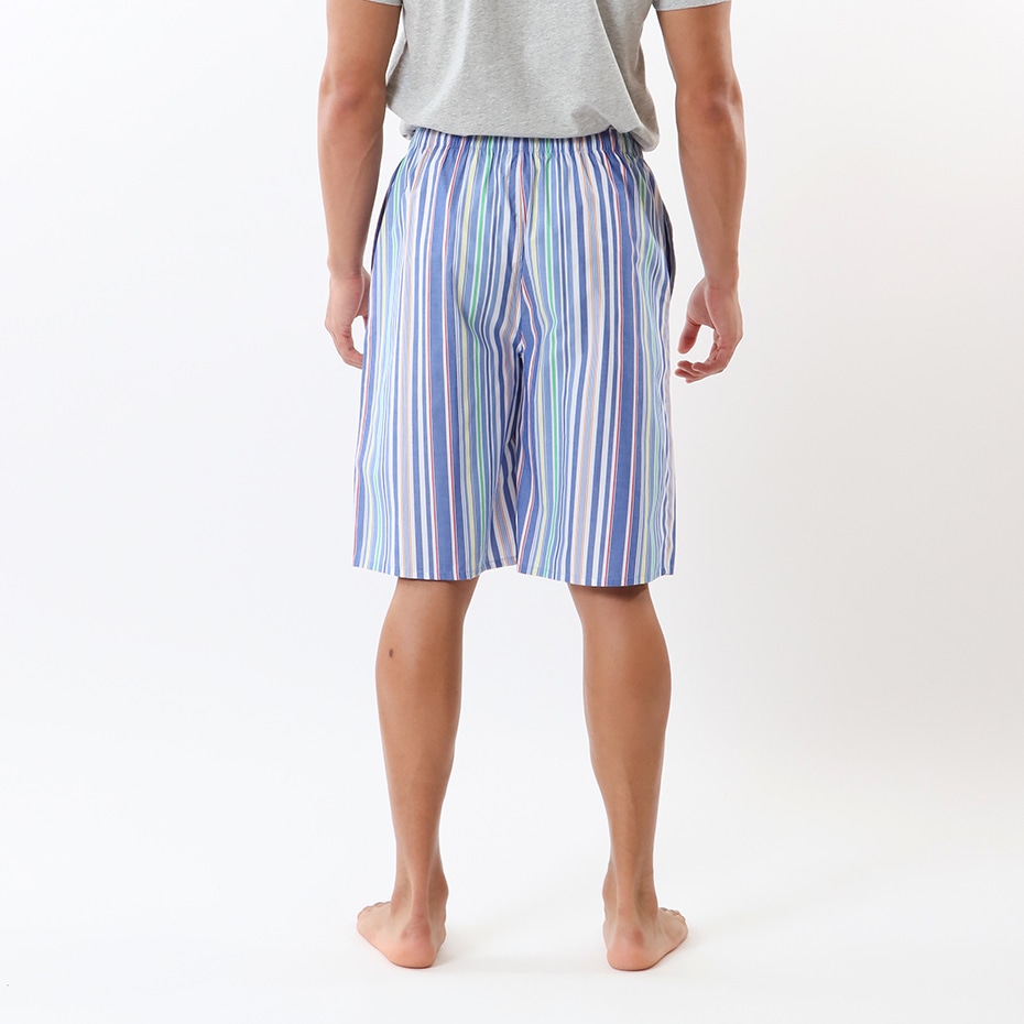 スリープショートパンツ シャンタムストライプ ブルー | ポロ ラルフ
