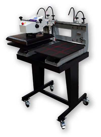 DK20SPT - Digital Knight 16x20 TWIN Air-Op Swing-Away Press - Geo