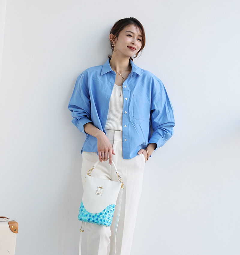 HerSchedule】ビューティフルアイランド2wayポシェット 水や汚れに強い