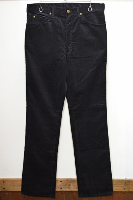 80's Lee 200-2801 コーデュロイパンツ “BLACK / DEADSTOCK