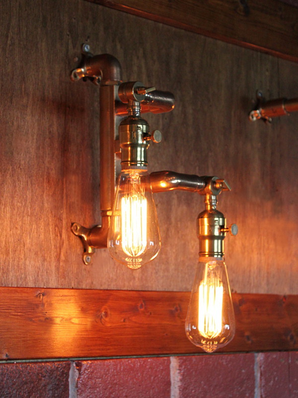 アメリカンヴィンテージARROWファットボーイソケット＆角度調整付2灯