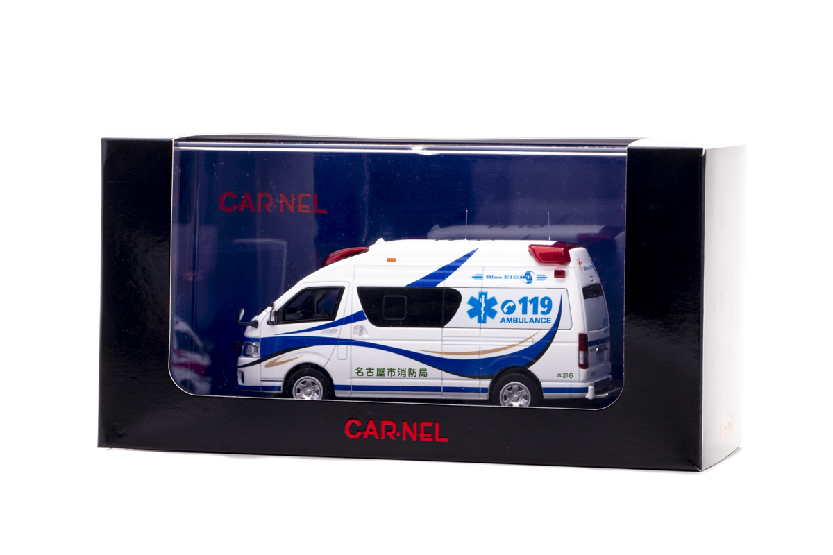 1/43 トヨタ ハイメディック 2023 愛知県名古屋市消防局高規格救急車