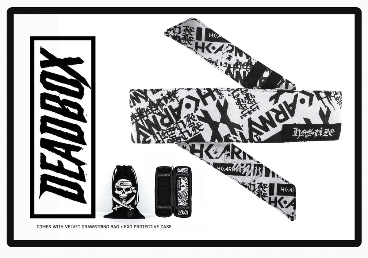 DEADBOX] Chaos White Headband | HK Army