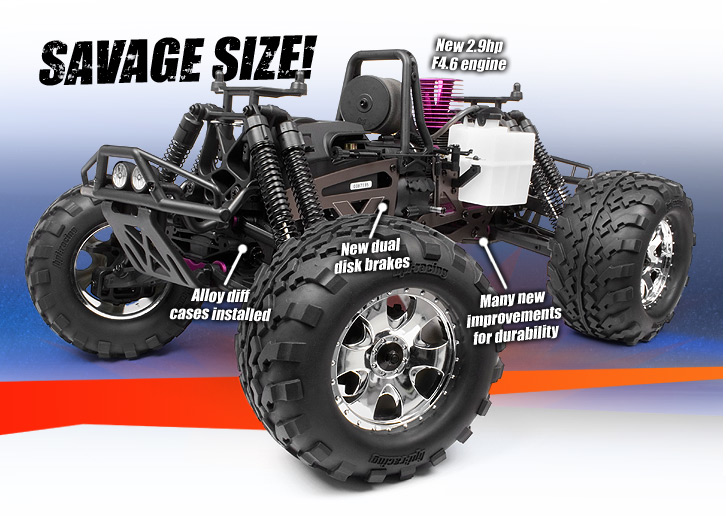 104266 Savage X 4.6 RTR 2.4GHz
