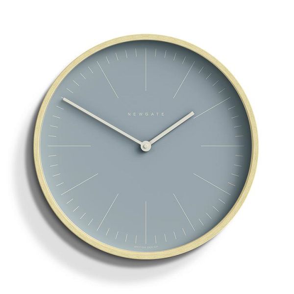 NEW GATEニューゲート掛け時計 Mr Clarke Wall Clock in Blue Plywood