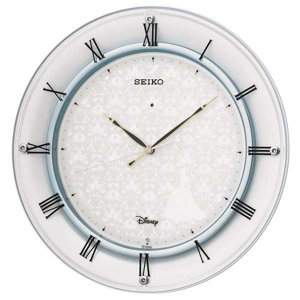 シンデレラのお洒落なクロック！ディズニー掛け時計 FS503W セイコー