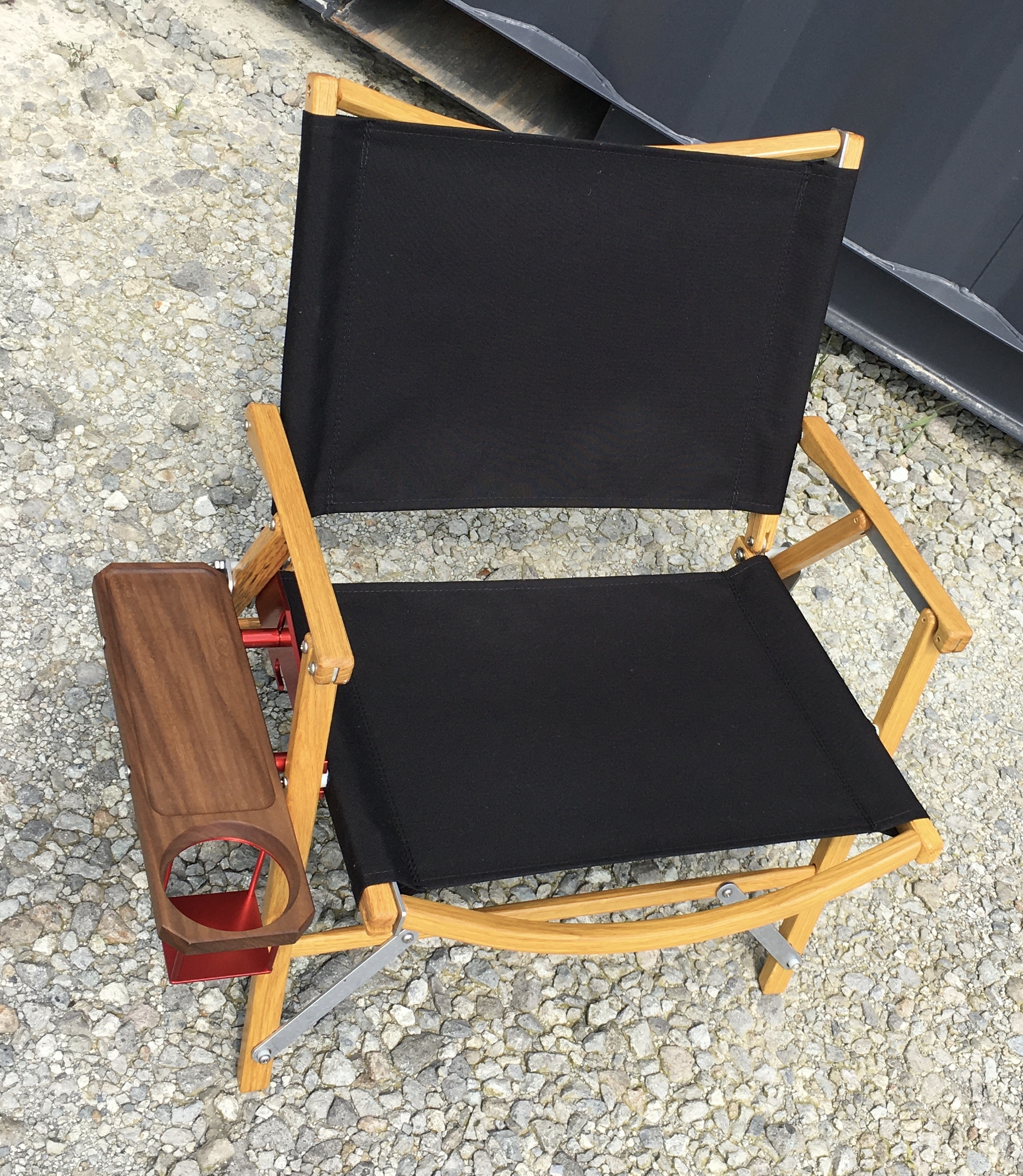 INAVANCEインアバンス ワンズテーブルブラックアルマイトカーミットチェア